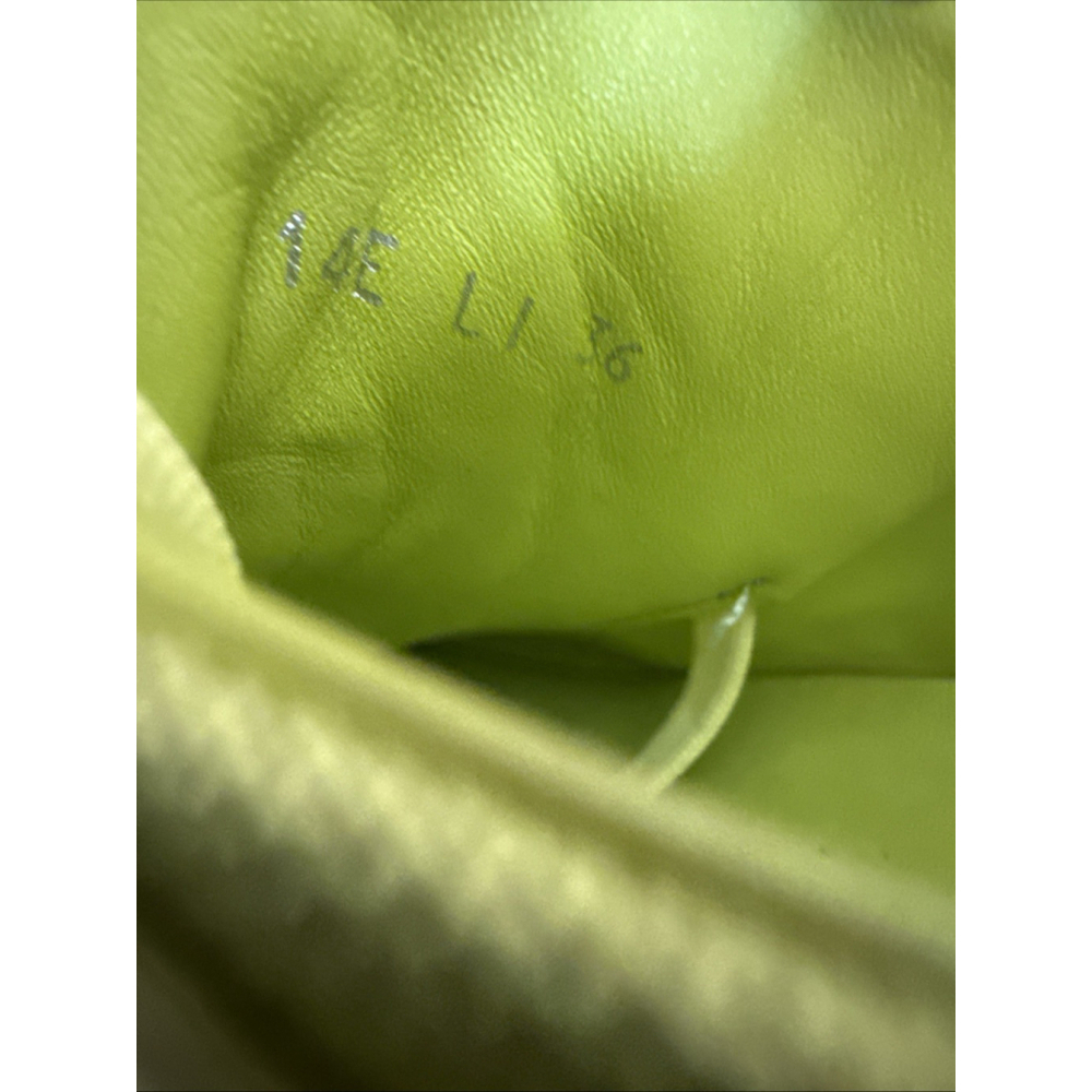 Dior B-Dee Cloth Trainers Yellow Green Size 36 - Picture 11 of 11